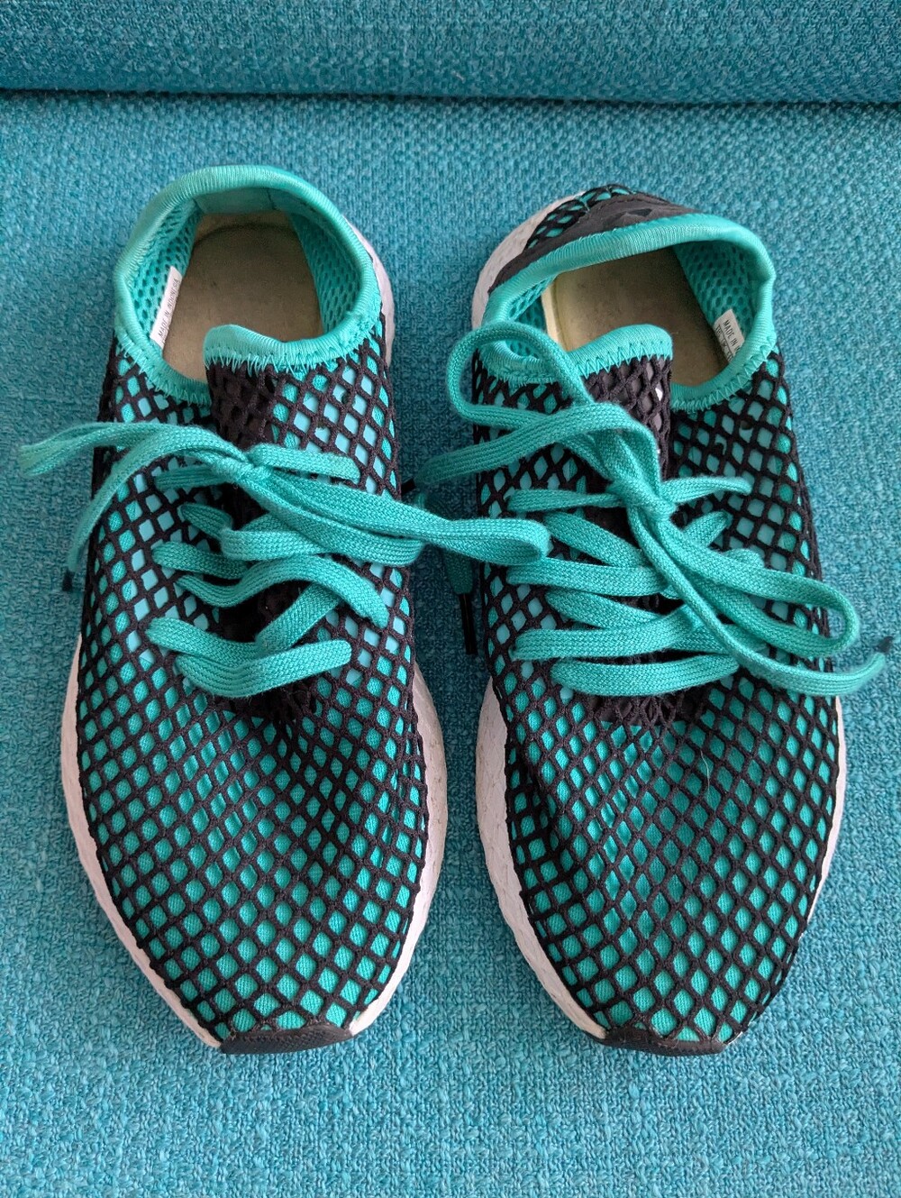 Adidas Aqua Running Shoes Lace-Up Sneakers Womens 8 / Mens 6